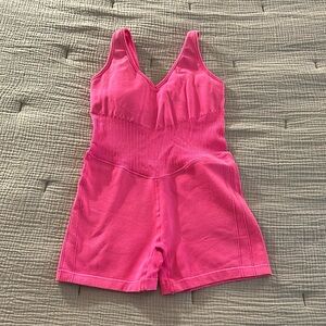 JoyLab hot pink one piece size L